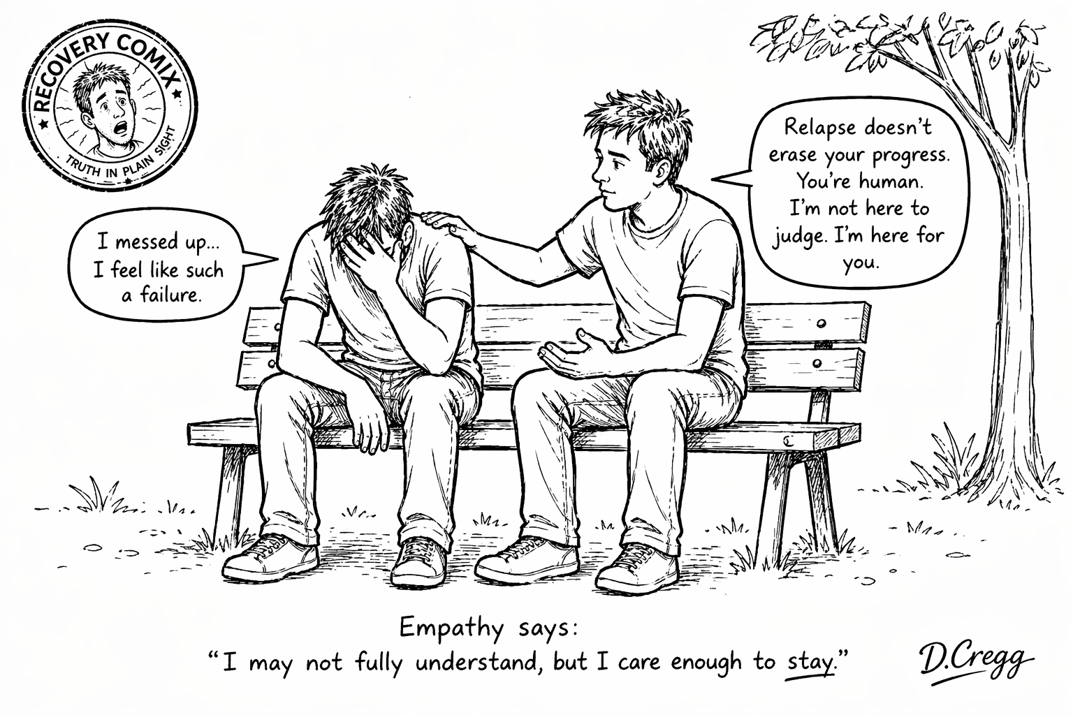 Recovery Comix Relapse Empathy