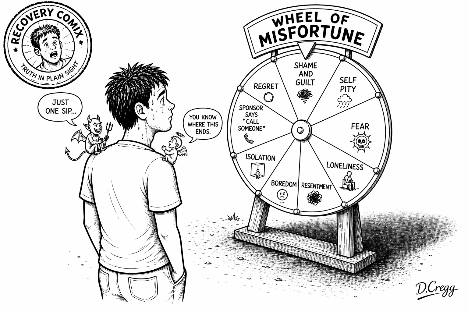 Recovery Comix The Wheel